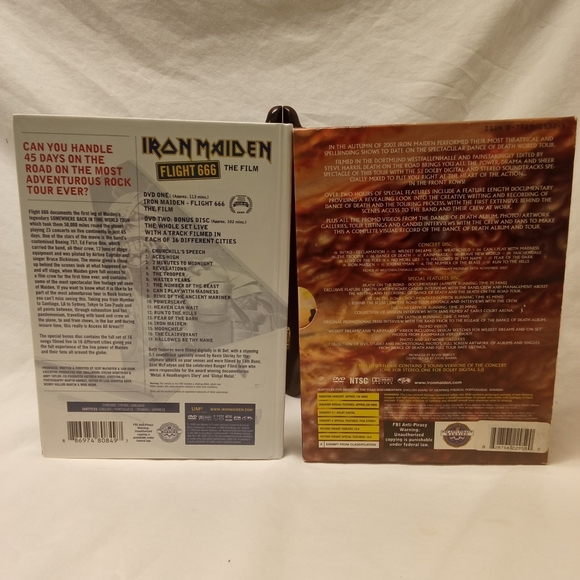 2/$45 Iron Maiden DVD sets - Picture 3 of 9